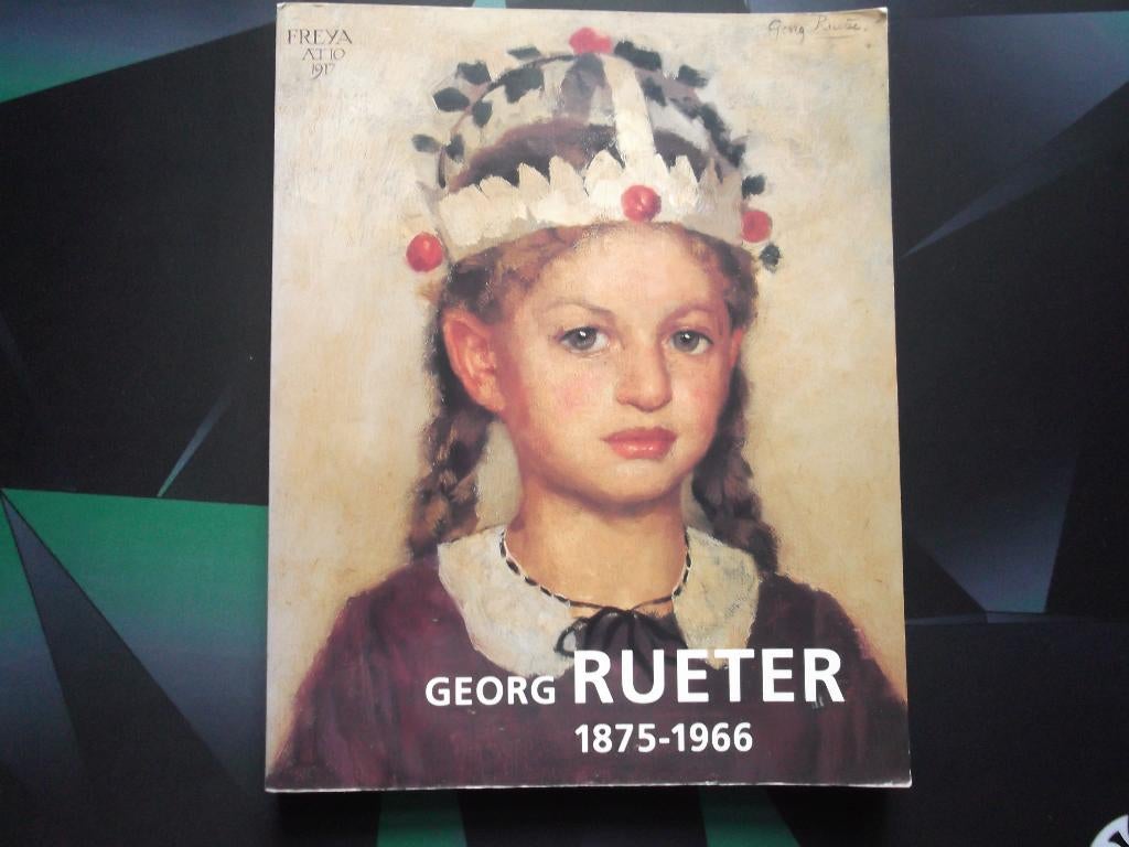 Georg Rueter 1875 - 1966. Haarlem, Sloterdijk, Amsterdam., Verzenden, Zo goed als nieuw, Zie beschrijving, Schilder- en Tekenkunst