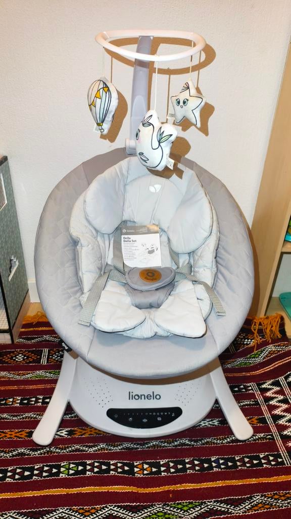Nieuwe staat Lionelo Bella Set wipstoel, Kinderen en Baby's, Wipstoeltjes, Ophalen of Verzenden, Zo goed als nieuw, Verstelbaar