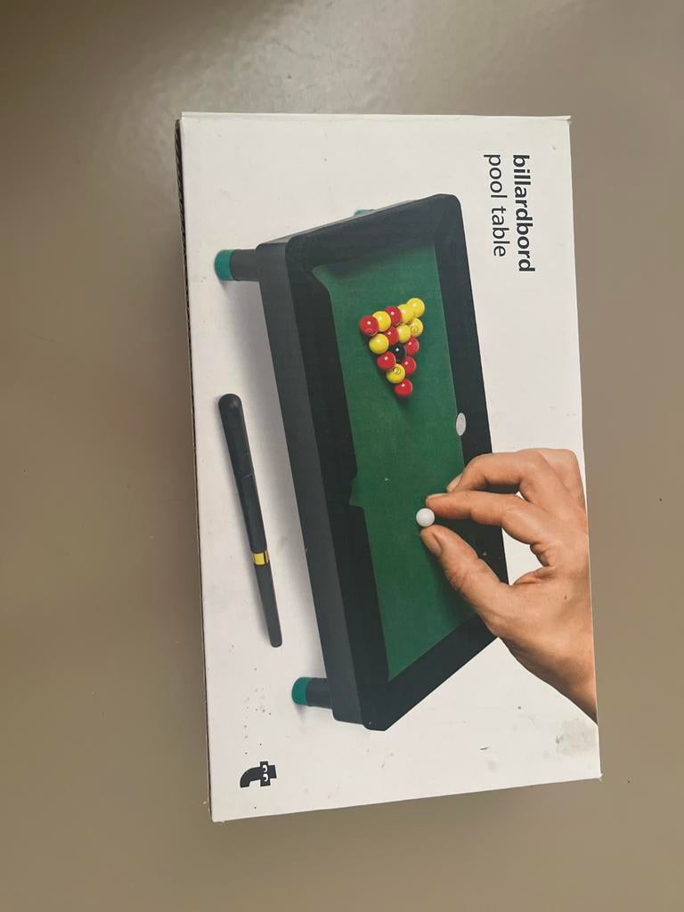 Billardbord pool table, Sport en Fitness, Ophalen of Verzenden, Nieuw, Pooltafel