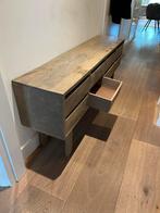 Massief mangohouten ladekast met 8 lades, Huis en Inrichting, Kasten | Ladekasten, Ophalen, 100 tot 150 cm, 5 laden of meer, Zo goed als nieuw