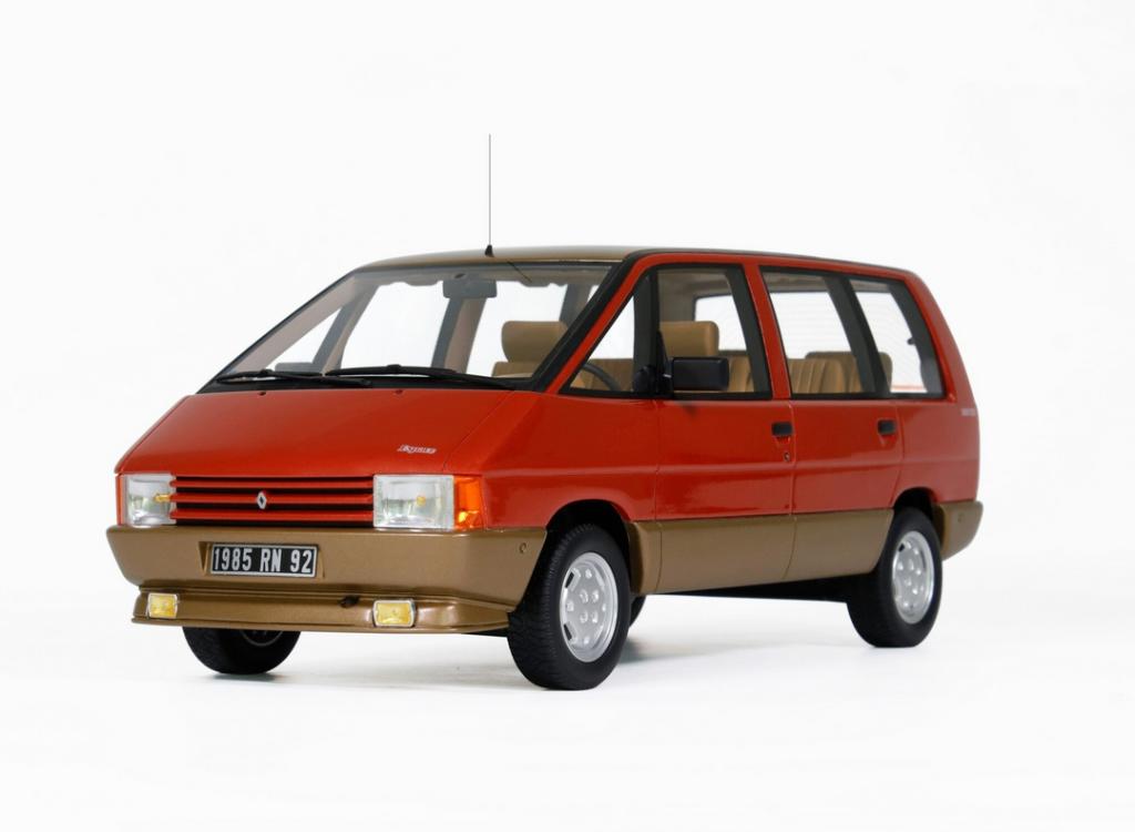 RENAULT ESPACE 2000 TSE ROOD 1984 OTTO MOBILE 1/18 OT1178, Verzenden, Nieuw, Auto, OttOMobile