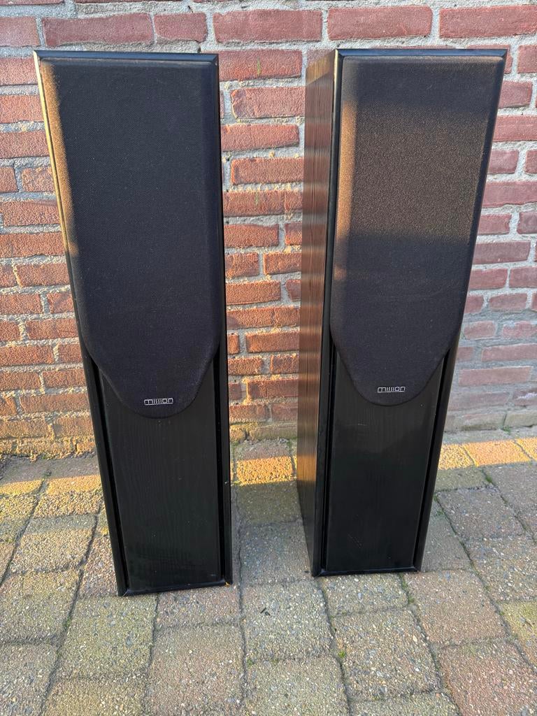 Mission 733i Vloerstaande Luidsprekers, Zo goed als nieuw, 60 tot 120 watt, Front, Rear of Stereo speakers, Ophalen