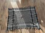 Zwart-Wit Sjaal / Shemagh / Keffiyeh, Ophalen of Verzenden, Zo goed als nieuw, 110 cm of meer, Minder dan 65 cm