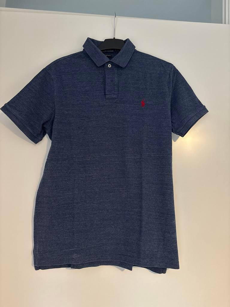 Polo Ralph Lauren polo donkerblauw, Kleding | Heren, Ophalen of Verzenden, Zo goed als nieuw, Maat 48/50 (M), Blauw