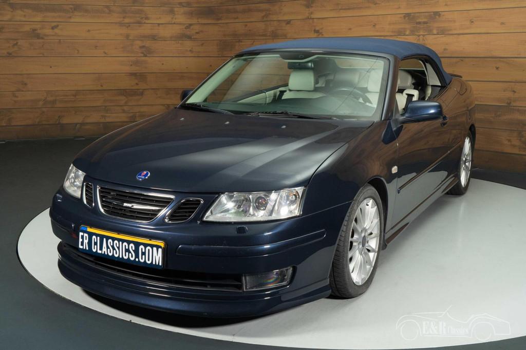 Saab 9-3 Aero V6 2.8 Cabriolet | 2007, Auto's, Saab, Gebruikt, Cabriolet, Leder, 6 cilinders