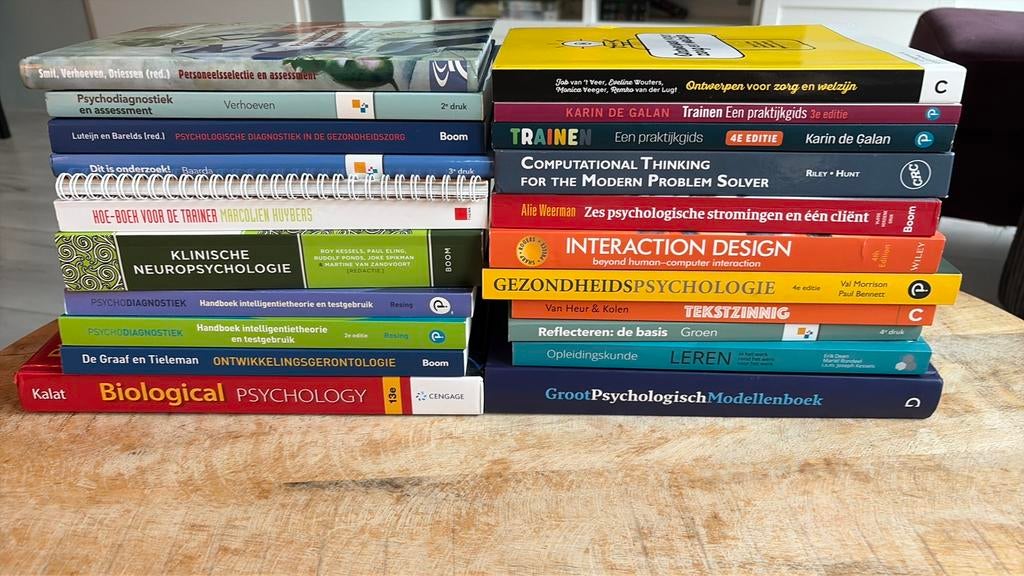 Studieboeken Toegepaste Psychologie / Psychologie, Ophalen of Verzenden, Gelezen, School, Studie en Wetenschap