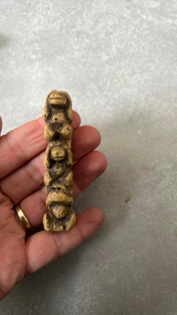 laatste kans! Apen Horen Zien Zwijgen, Verzamelen, Beelden en Beeldjes, Ophalen of Verzenden, Zo goed als nieuw, Dier