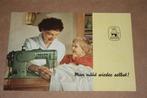 Zeldzame reclame-uitgave - Adler naaimachine - 1950 !!, Ophalen of Verzenden, Gelezen