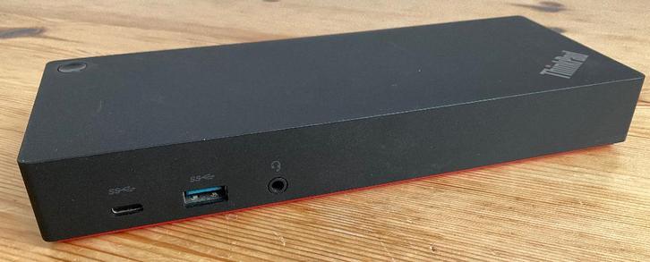 Lenovo ThinkPad Hybrid Dock USB-C/USB-A - 135W lader, Computers en Software, Dockingstations, Gebruikt, Docking station, Laptop