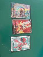 Pokémon kaarten: Lapras VMAX, Cinderace V, Scizor ex (met ho, Ophalen of Verzenden, Zo goed als nieuw, Meerdere kaarten