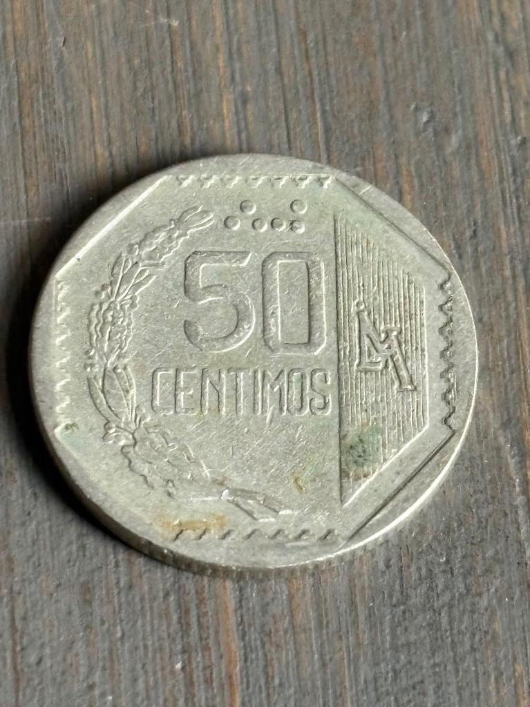 50 Centimos 1994 Peru, Postzegels en Munten, Munten | Amerika, Ophalen of Verzenden, Zuid-Amerika, Losse munt