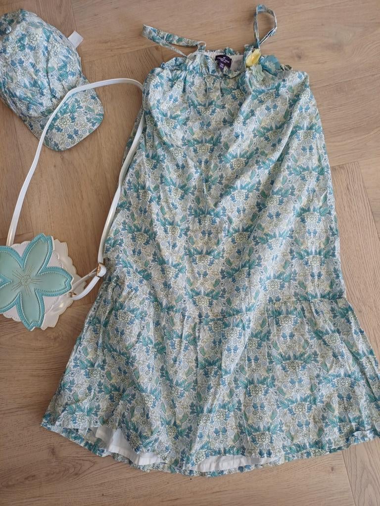 SerGent MaJoR zomerjurk maat 116 met pet en tasje, Gebruikt, Meisje, SerGent MaJoR, Ophalen of Verzenden