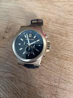 Michael Kors Herenhorloge Goudkleurig met Zwart Bandje, Sieraden, Tassen en Uiterlijk, Horloges | Heren, Overige merken, Overige materialen