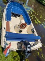 Corsiva 470 sloep met Suzuki DF15 4-tact incl buiskap., Ophalen, 10 tot 30 pk, Zo goed als nieuw, 3 tot 6 meter