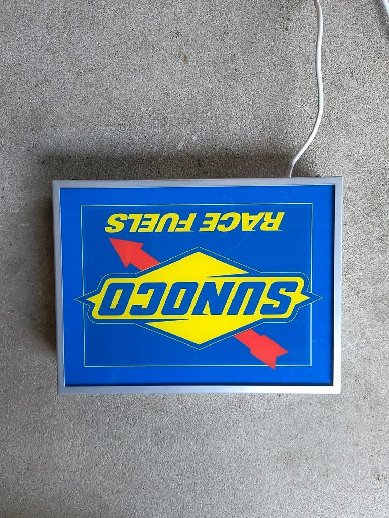 Sunoco lichtbak, Verzamelen, Merken en Reclamevoorwerpen, Ophalen of Verzenden, Lichtbak of (neon) lamp