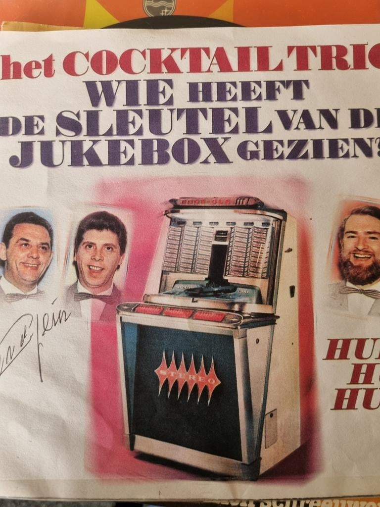 Het Cocktail Trio - Wie Heeft De Sleutel Van De Jukebox, Ophalen of Verzenden, Zo goed als nieuw, Levenslied of Smartlap