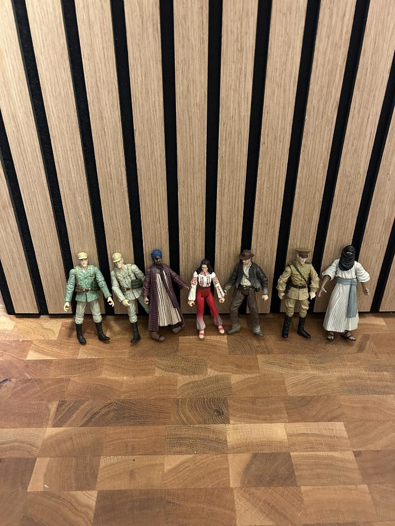 Diverse Indiana Jones actiefiguren, Ophalen of Verzenden, Gebruikt