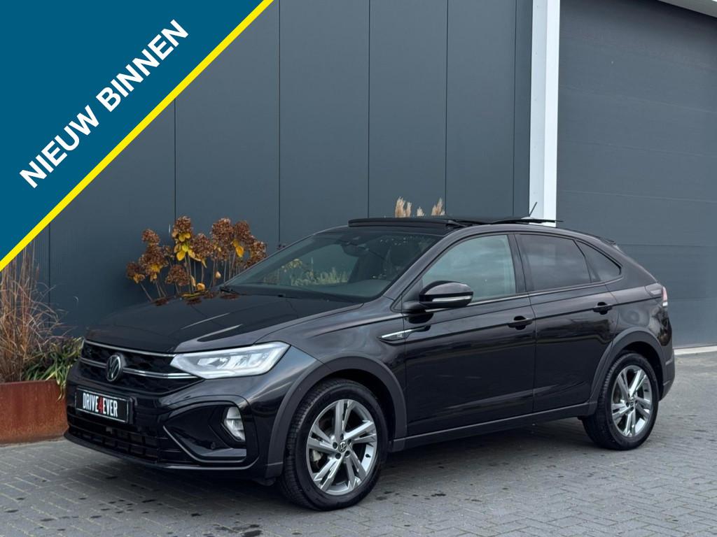 Volkswagen Taigo 1.0 TSI 3x R-Line FULL PANO APPLE CARPLAY L, Automaat, Adaptive Cruise Control, Gebruikt, Leder en Stof