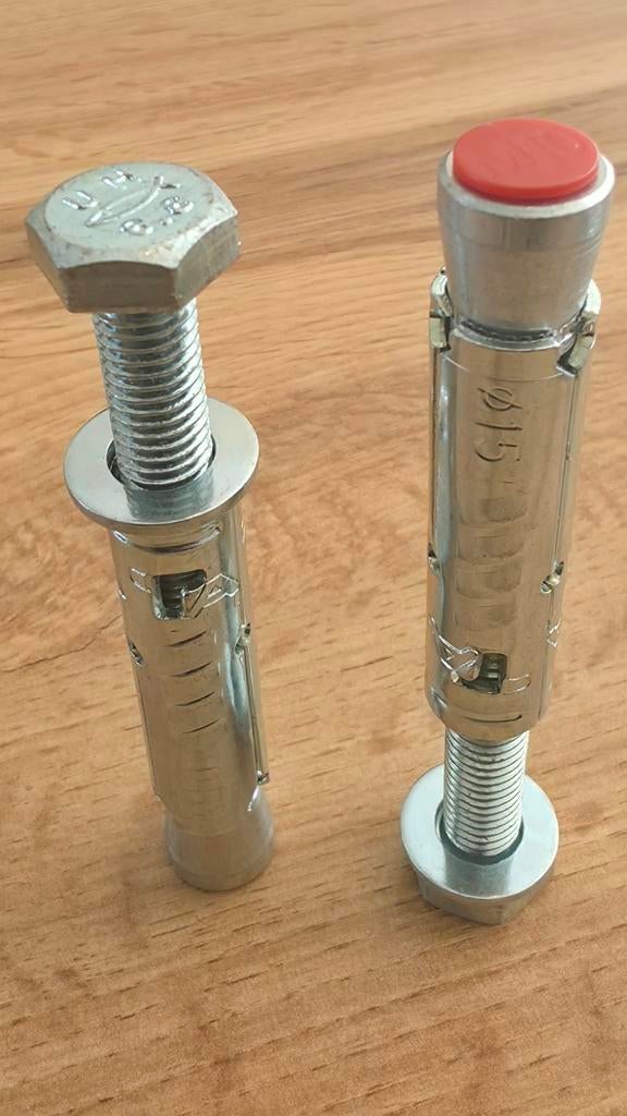 20 FISCHER Keilbouten M10 x 10 mm 15 diameter, 50 tot 100 mm, Nieuw, Ophalen of Verzenden, Rvs