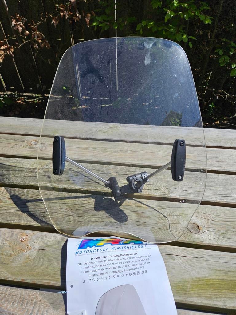 Universeel motor windscherm, Ophalen, Gebruikt
