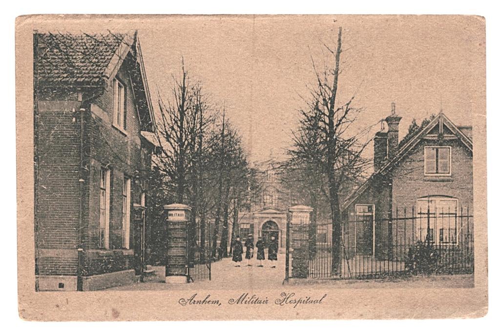 983531 Arnhem Militair Hospitaal 1925 Niet gelopen, Ophalen of Verzenden, 1920 tot 1940, Ongelopen, Gelderland