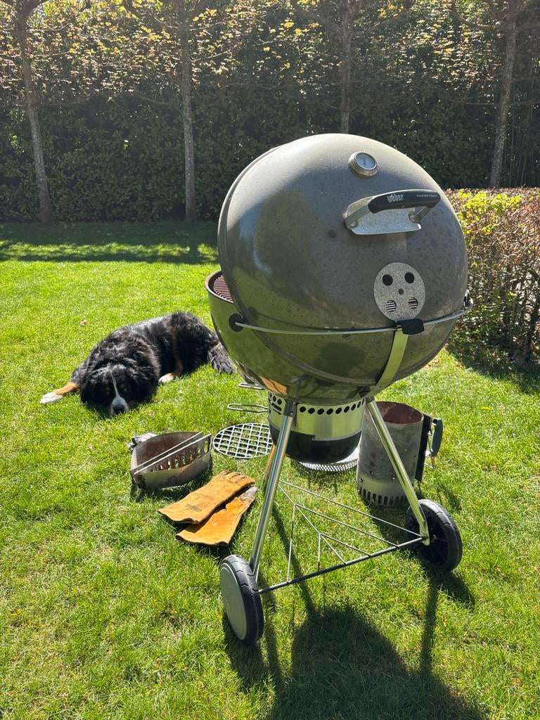 Weber Master-Touch GBS BBQ met uitgebreide accessoires, Ophalen of Verzenden, Gebruikt