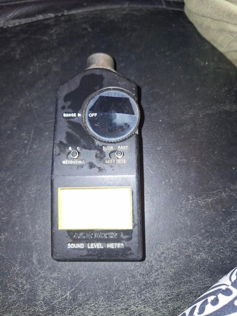Vintage RadioShack Sound Level Meter - Geluidsmeter, Ophalen of Verzenden, Gebruikt, Geluid