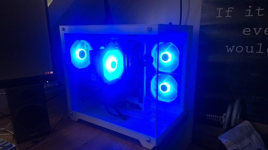 Gaming PC – 16GB RAM  Ryzen 5 5500 | GTX 1660 Super  | 512GB, Ophalen, Zelf gebouwde pc, Zo goed als nieuw, Gaming