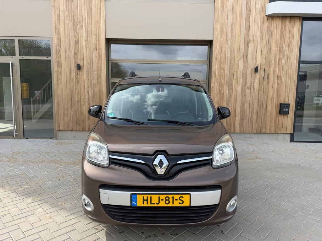 Renault Kangoo Family 1.6-16V Privilège Automaat|5drs|Clima, Auto's, Renault, Gebruikt, 1295 kg, 4 cilinders, Bruin