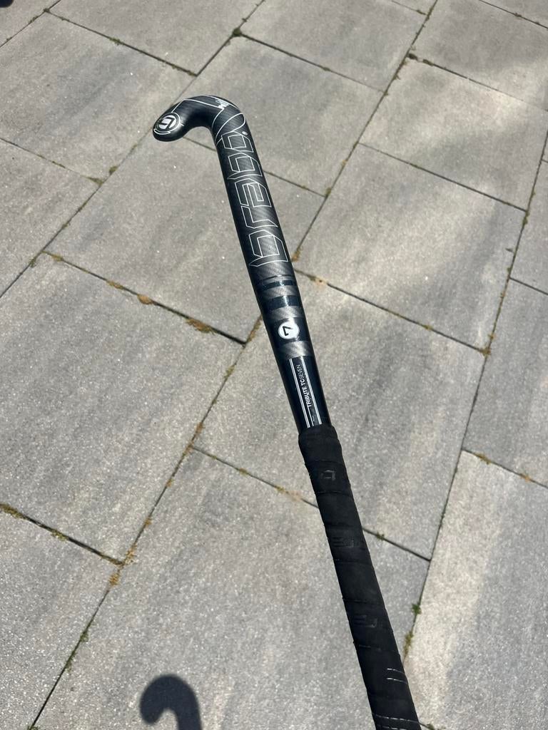 hockey stick te koop zwart 88cm lang, Sport en Fitness, Hockey, Ophalen, Gebruikt, Stick