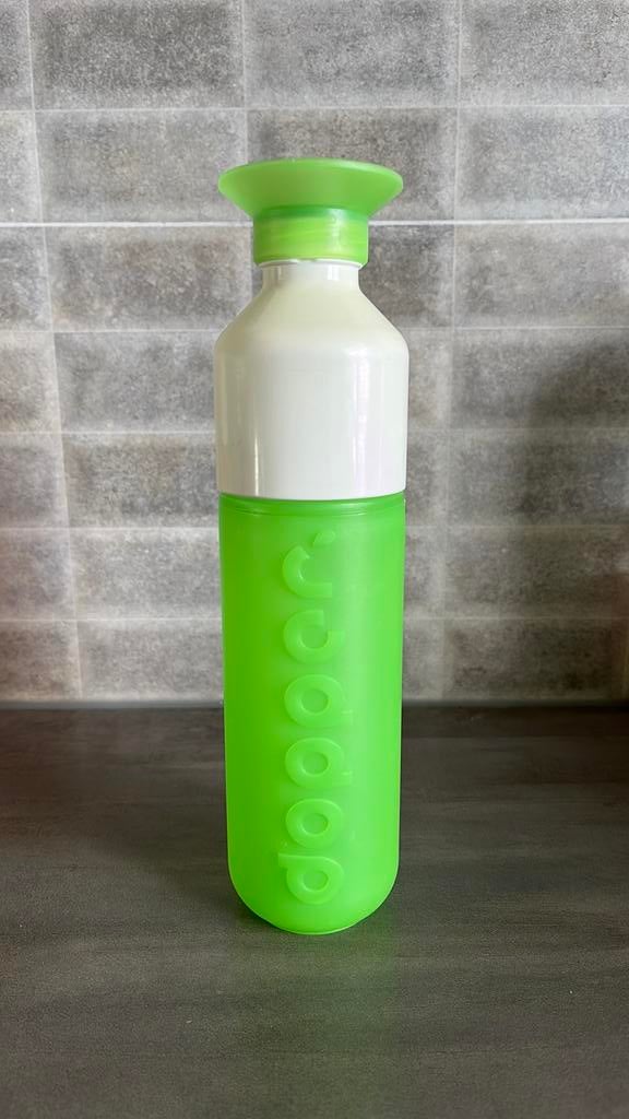 Dopper groen zonder reclame schoon en heel, Sport en Fitness, Bidons, Ophalen of Verzenden, Zo goed als nieuw