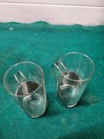 theeglazen in rvs houder 2 stuks, Ophalen of Verzenden, 'T Olde Gre-j, Info@toldegrej.nl, Endepoelstraat 20f Didam