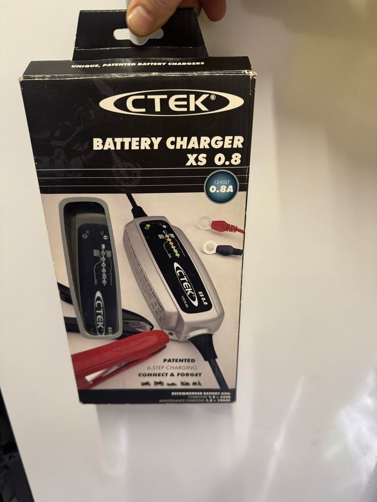 CTEK Druppellader XS 0.8 - 12V 0.8A Acculader, Ophalen, Nieuw, Universele onderdelen