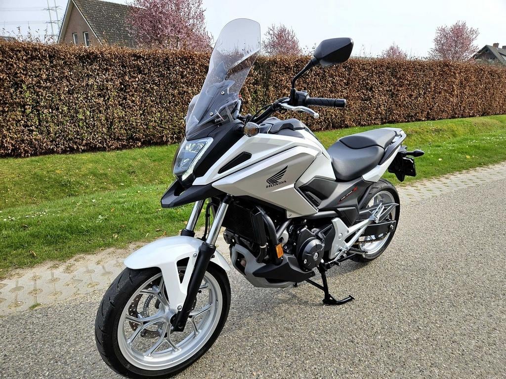 HONDA NC750 X ABS 2017 WIT Hoog Scherm NC750X Topstaat, Motoren, 2 cilinders, Bedrijf, Onbekend, Meer dan 35 kW