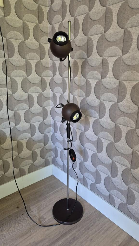 Vintage Herda bollenlamp – Space Age, Ophalen, 100 tot 150 cm, Vintage, Retro, Zo goed als nieuw