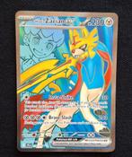 Pokémon Hop's Zacian EX 176/159 Journey Together, Ophalen of Verzenden, Zo goed als nieuw, Losse kaart, Foil