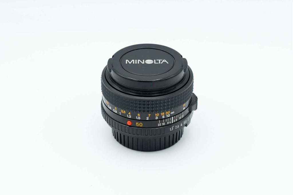 Minolta 50mm f1.7 voor analoog (Foto-Groep Doorn), Niet ingevuld, Gebruikt, Niet ingevuld, Ophalen of Verzenden