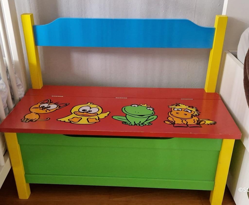 Kinderbankje te koop, Kinderen en Baby's, Kinderkamer | Tafels en Stoelen, Ophalen, Zo goed als nieuw, Stoel(en)