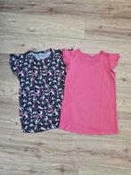 Twee zwangerschaps tshirts, Kleding | Dames, Positiekleding, Roze, Gedragen, Shirt of Top, Ophalen of Verzenden