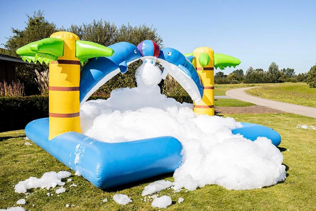 Schuimparty dolfijn te huur, Ophalen of Verzenden, Zo goed als nieuw