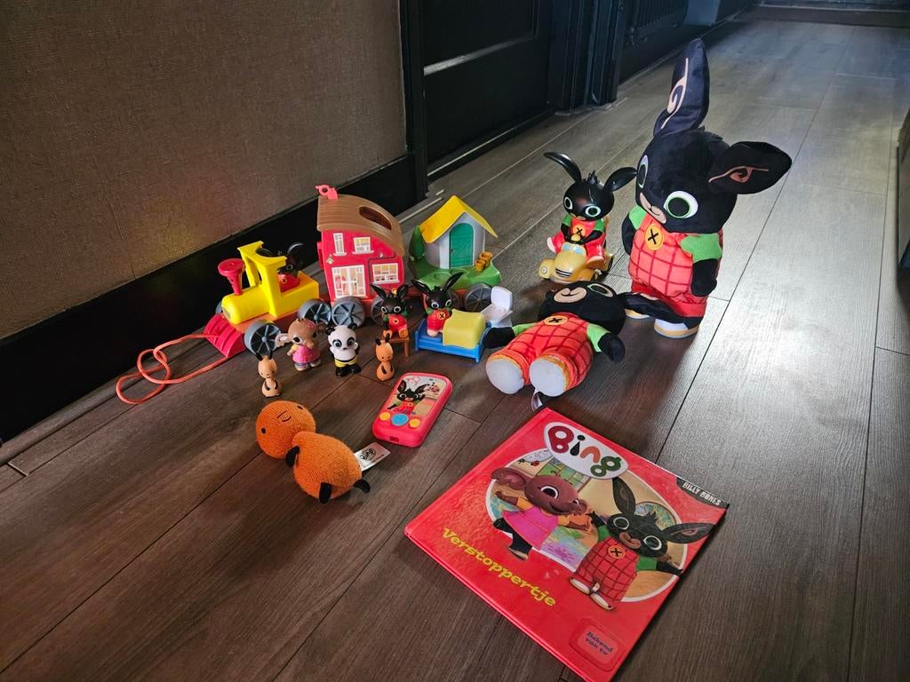 Bing pakket met oa trein en pratende bing, Ophalen of Verzenden, Zo goed als nieuw, Duplo