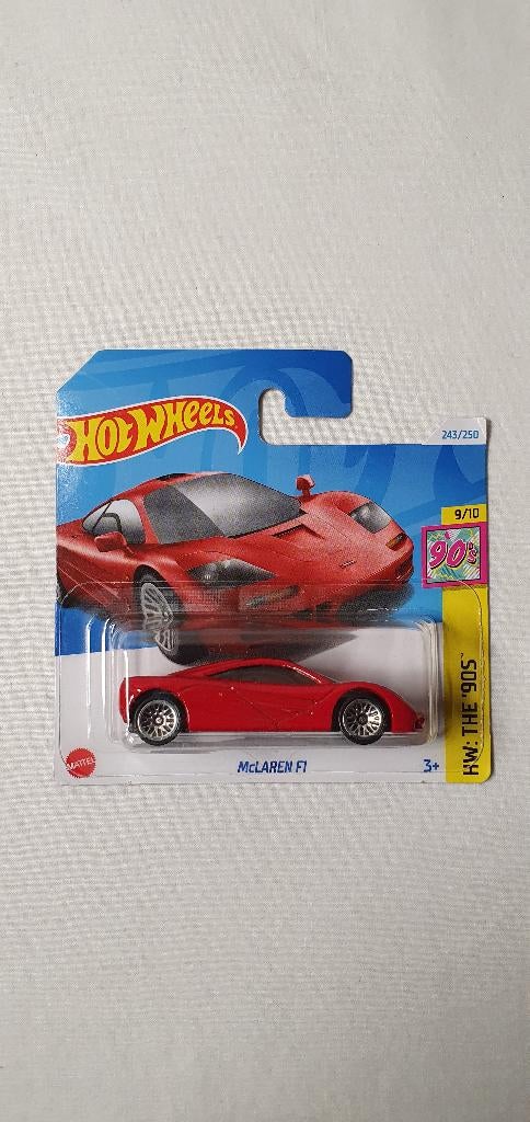 Hot wheels McLaren F1 Red, Hobby en Vrije tijd, Modelauto's | Overige schalen, Nieuw, Auto, Ophalen of Verzenden