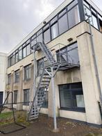 Stalen Buitentrap met Bordes - Gebruikt, Ophalen, Gebruikt, Overige typen, 2 tot 5 meter