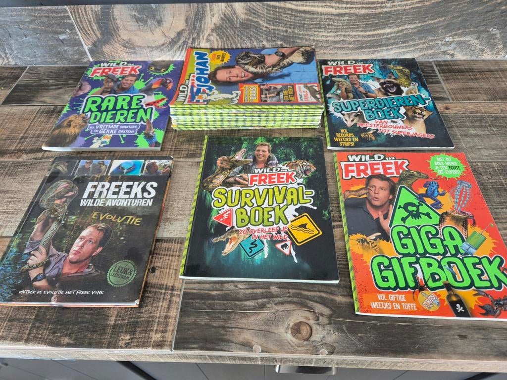 Freek Vonk boeken en tijdschriften, Ophalen of Verzenden, Gelezen