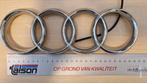 Nieuwe witte LED, Audi ringen logo grill 12V, zilver, Ophalen of Verzenden, Nieuw, Audi