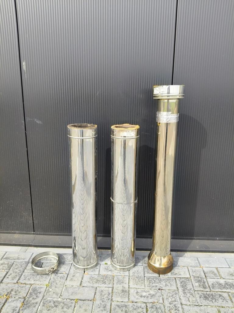 ZGAN kachelpijpen, Ophalen, Zo goed als nieuw, Vrijstaande haard, Houthaard