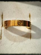 Gouden Cartier ring 18 karaat verguld, Ophalen of Verzenden, Dame, Goud, Goud