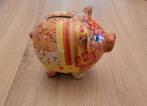 Als nieuw! Spaarpot, varken, kleurrijk, 12 x 15 cm, Ophalen of Verzenden, Zo goed als nieuw, Steen, Aardewerk of Keramiek, Dier