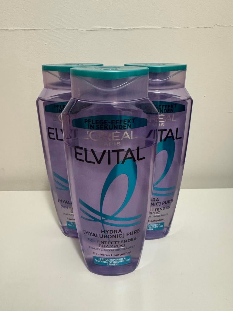 L’Oréal Elvive shampoo - 2x nieuw, 1x aangebroken, Ophalen of Verzenden, Gebruikt, Shampoo of Conditioner