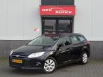 Ford Focus Wagon 1.0 EcoBoost Titanium airco *apk 01-2027*, Euro 5, 101 pk, Gebruikt, Zwart